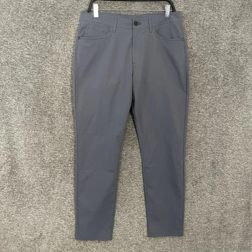 Public Rec Dealmaker 5 Pocket Pants Mens 32x32 Gray Tech Casual Travel
